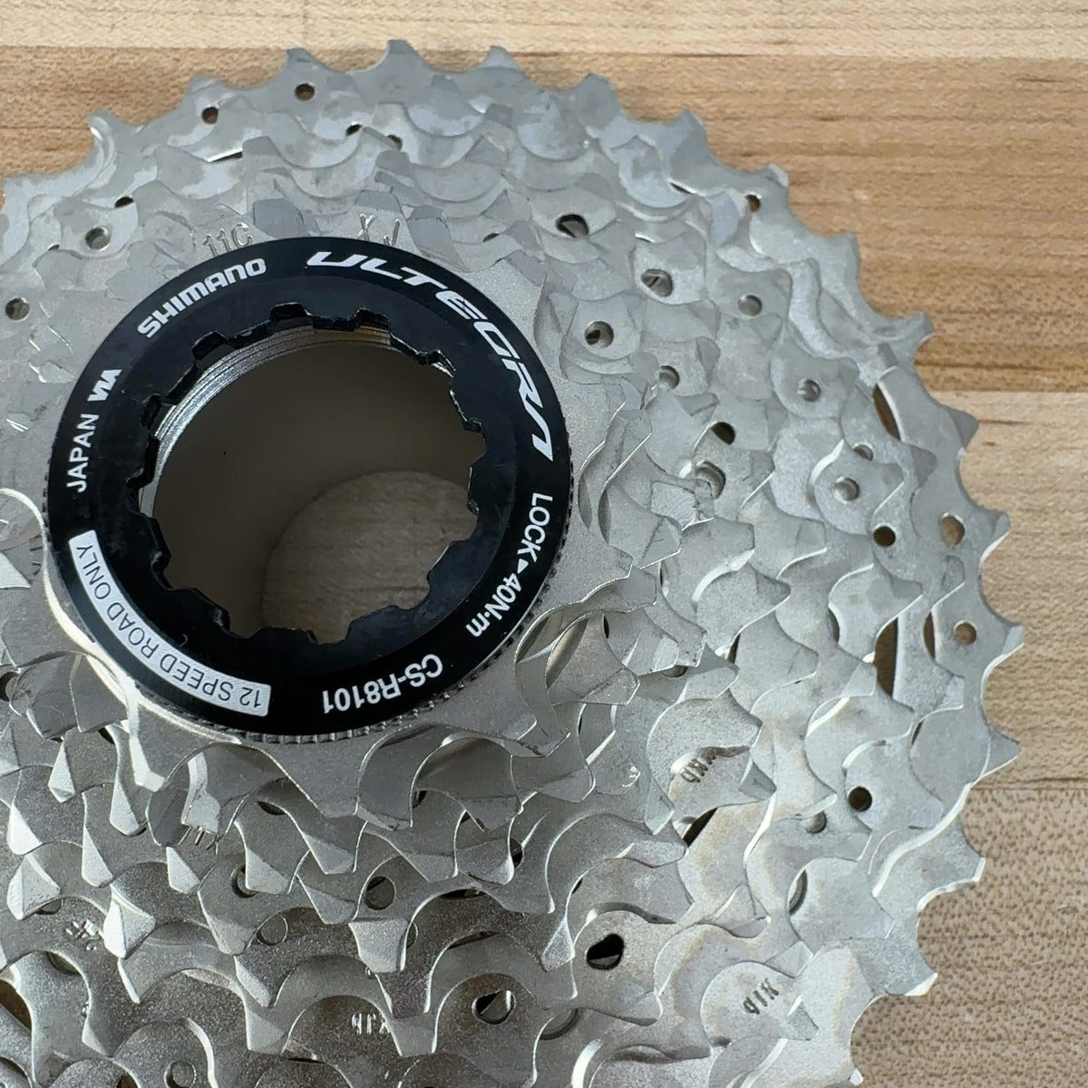 Light Use! Shimano Ultegra CS-R8101 11-34T 12 Speed Road Bike Cassette 340g