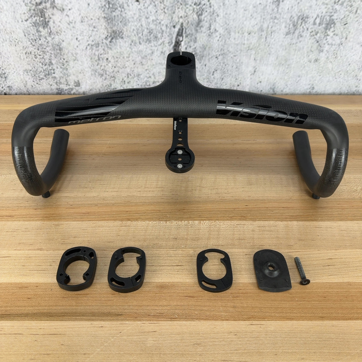 Low Mile! Vision Metron 5D ACR Evo 90x380 L B4 Carbon Integrated Handlebar 395g