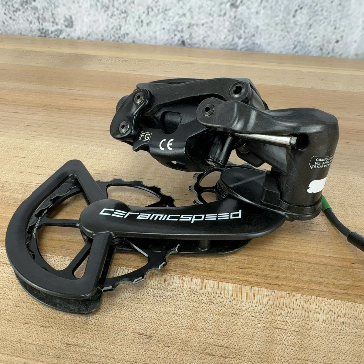 Low Mile! Campagnolo Super Record EPS 12 32t Ceramic Speed OSPW Rear Derailleur