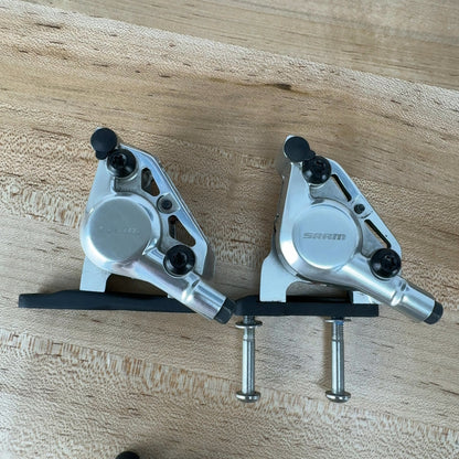 Low Mile! SRAM Red AXS E1 12-Speed Hydraulic Flat Mount Disc Brake Groupset