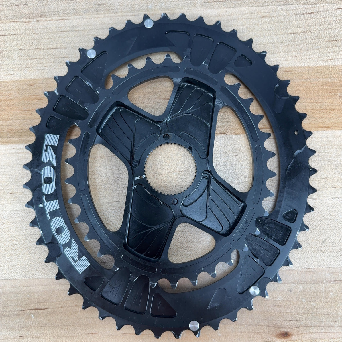Light Use! Rotor Q-Spidering Direct Mount OCP Q50/34 11/12-Speed Chainring Set