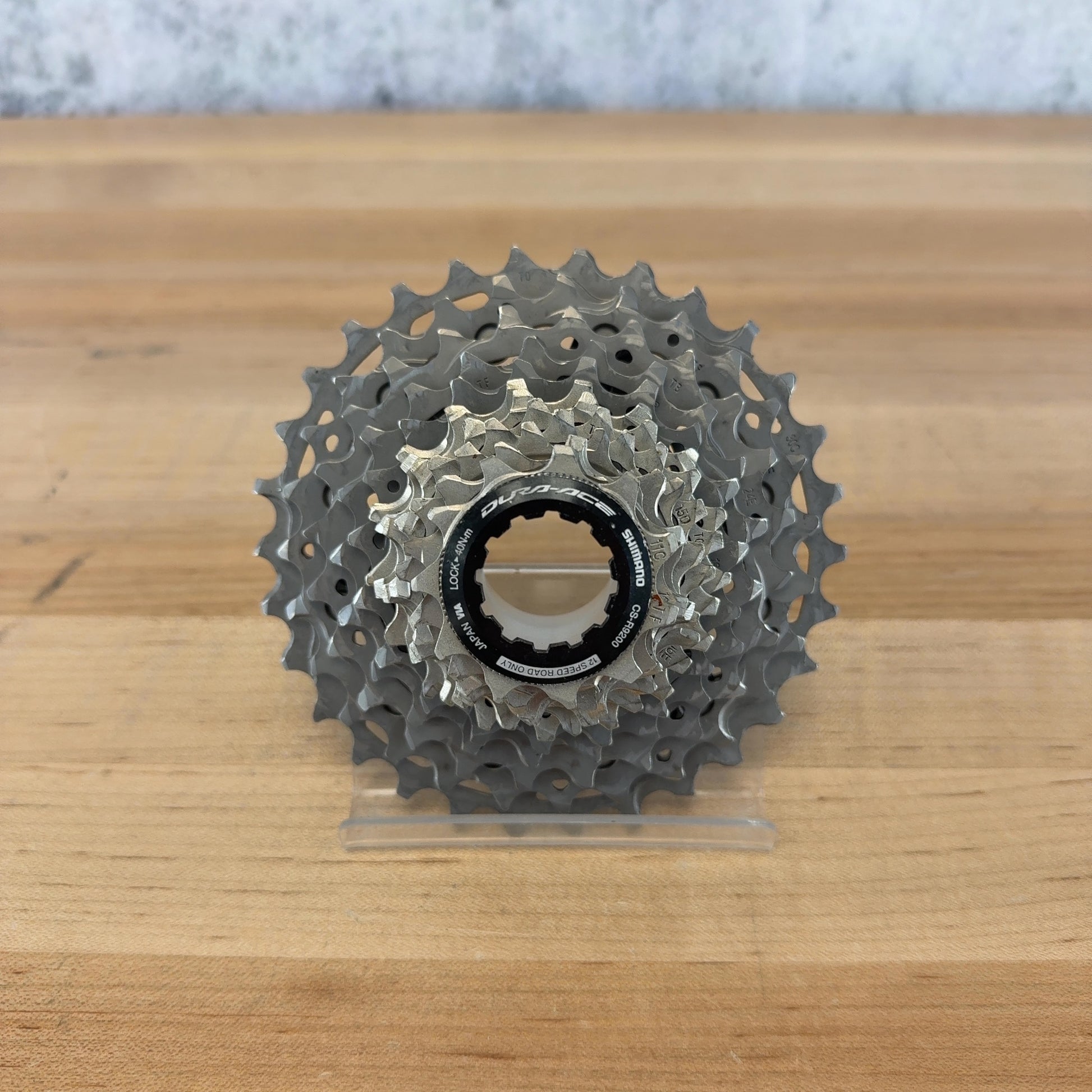 Low Mile! Shimano Dura-Ace CS-R9200 11-30t 12-Speed Bike Cassette 227g