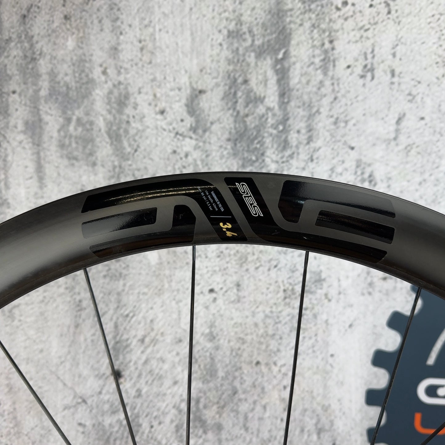 Low Mile! Enve SES 3.4 Innerdrive 25mm Internal Carbon Bike Wheelset 700c 1448g