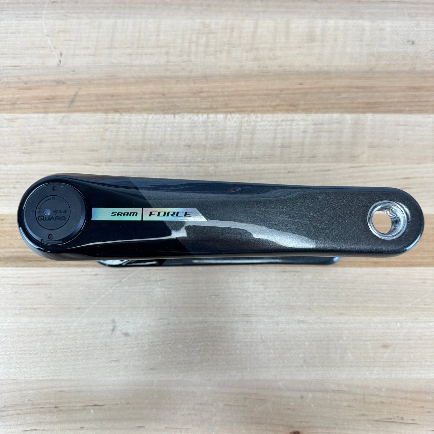Low Mile! SRAM Force AXS D2 Quarq Power Meter 170mm DUB 8-Bolt Carbon Crank Arms