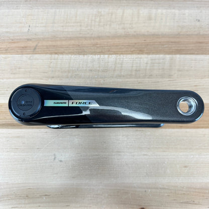 Low Mile! SRAM Force AXS D2 Quarq Power Meter 170mm DUB 8-Bolt Carbon Crank Arms