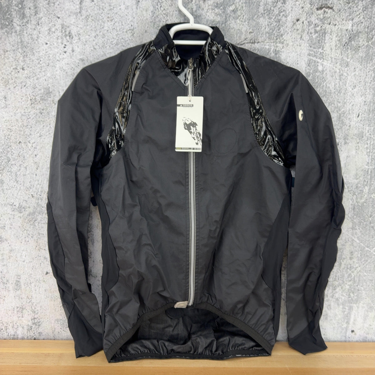 Light Wear! Assos rS.sturmPrinz Evo Shell Large Black Volkanga Cycling MSRP $539