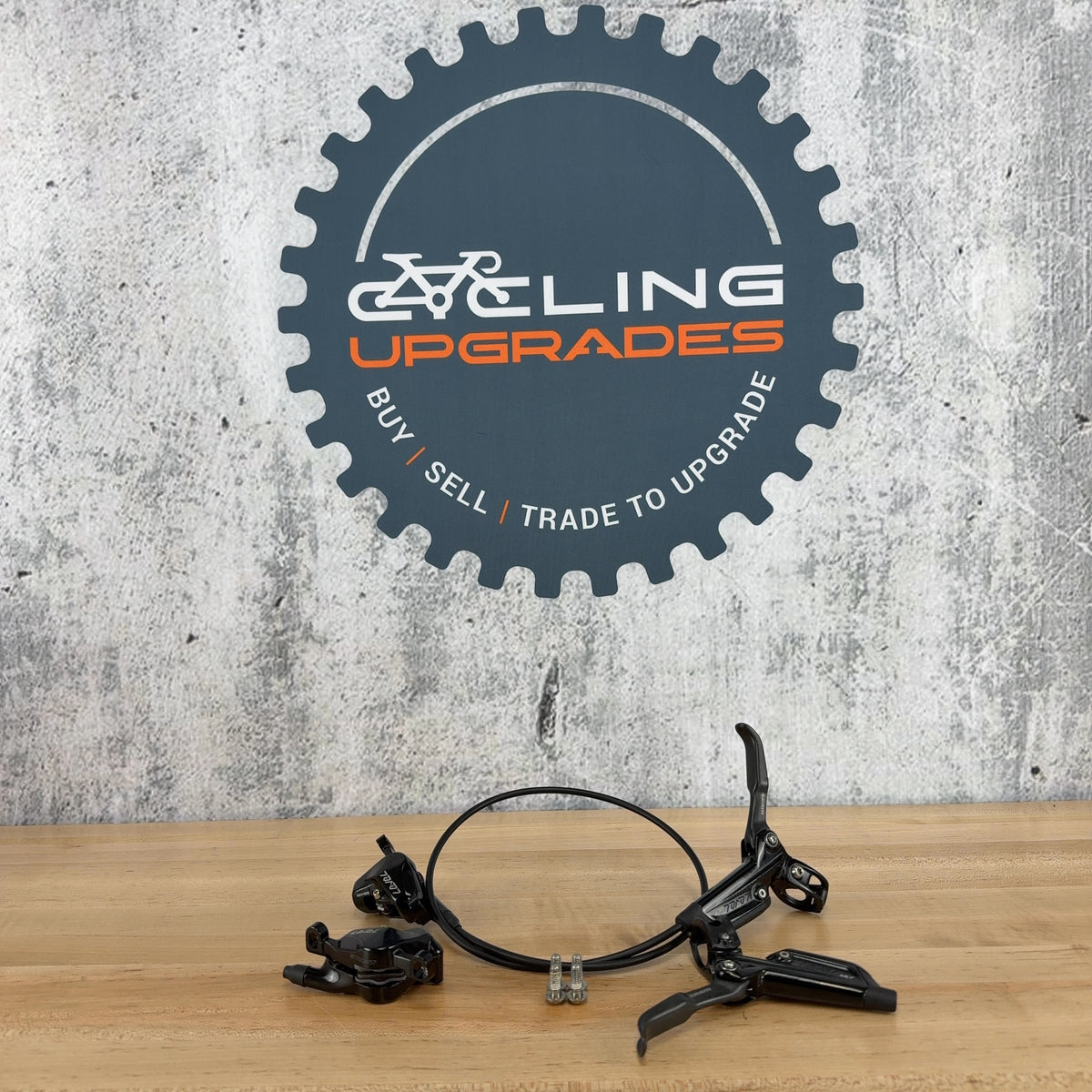 Low Mile! SRAM Level Ultimate 2-Piston Black MTB Hydraulic Disc Brakeset 461g — photo 2 of 8