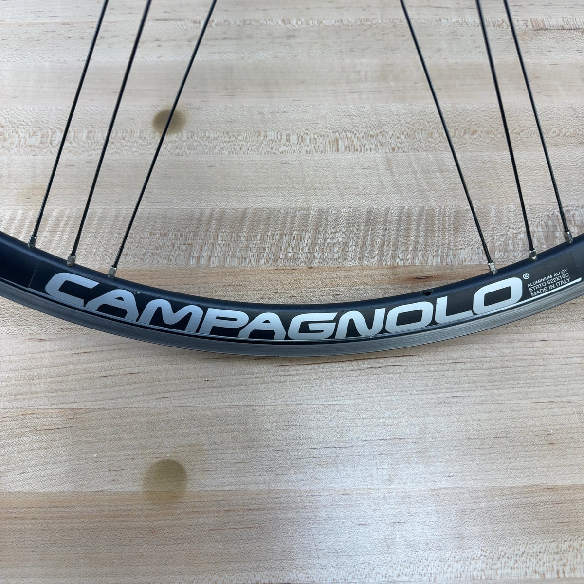 Light Use! Campagnolo Zonda G3 Alloy Rim Brake Road Bike Wheelset 700c 1720g — photo 3 of 15