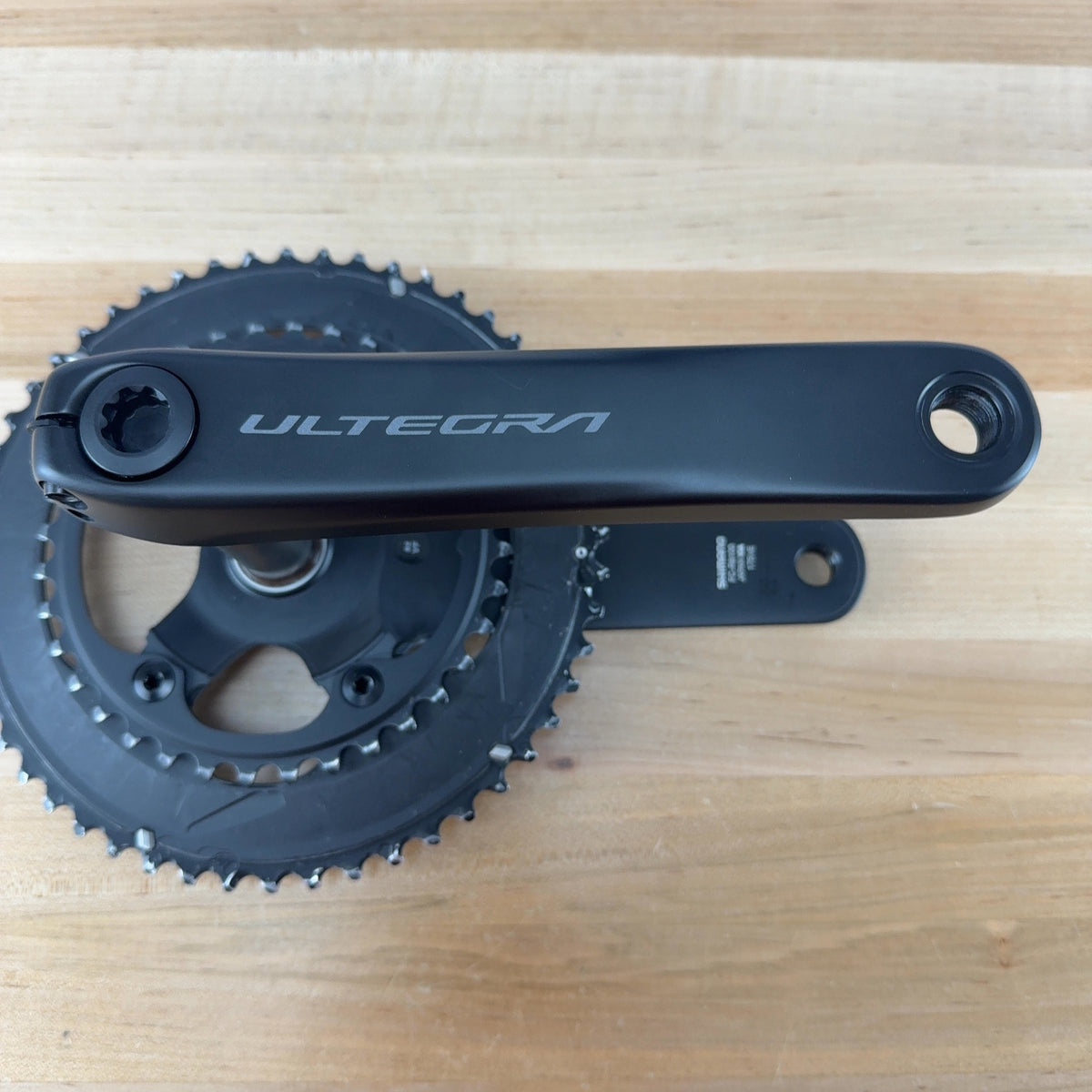 Shimano Ultegra FC-R8100 175mm 52/36T 12-Speed Black Alloy Bike Crankset 720g