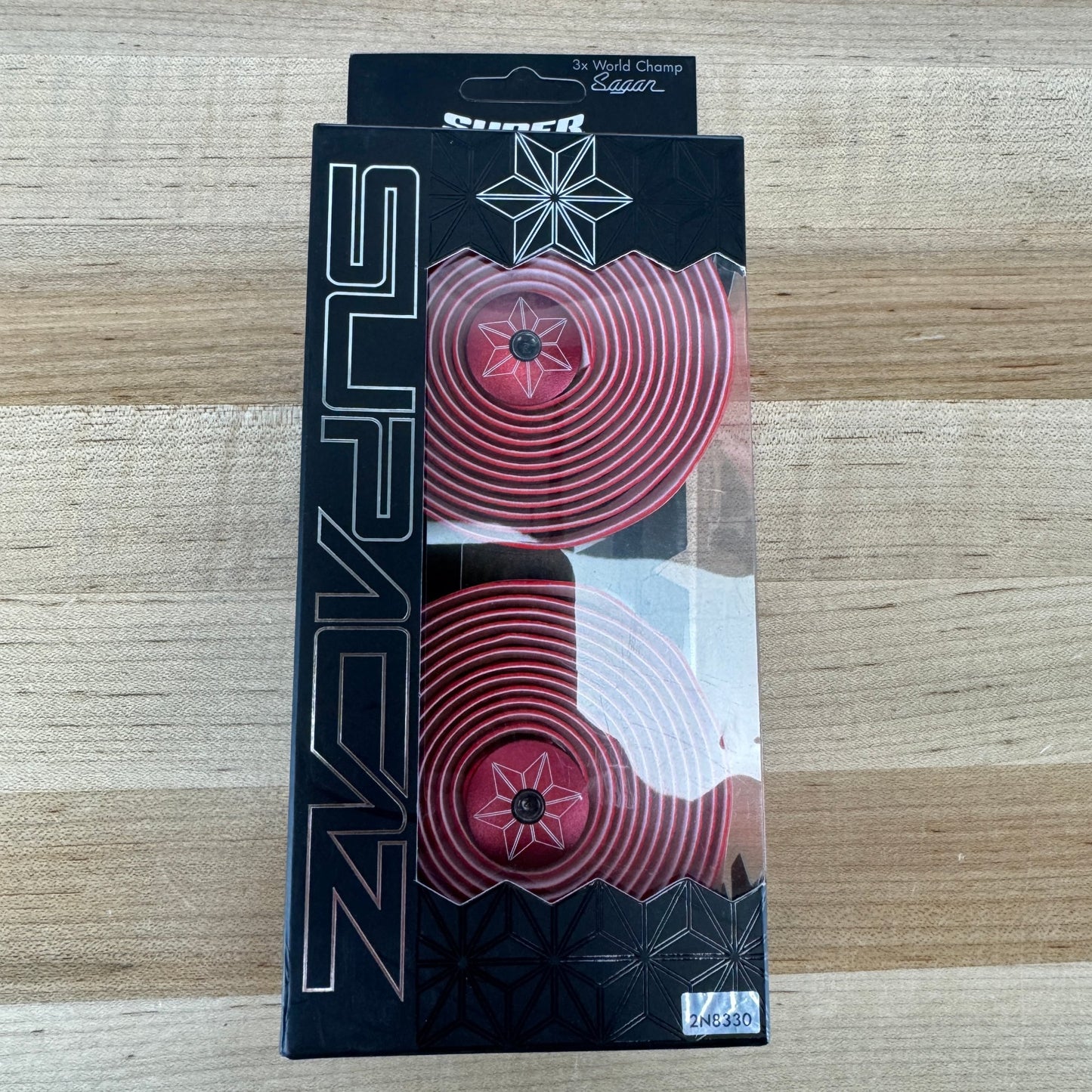 New! Supacaz Super Sticky Kush Tape Red Bar Tape MSRP $50