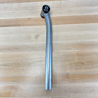 BinghamBuilt Sweetpost Layback 300mm x 27.2mm 20mm Offset Titanium Seatpost 225g