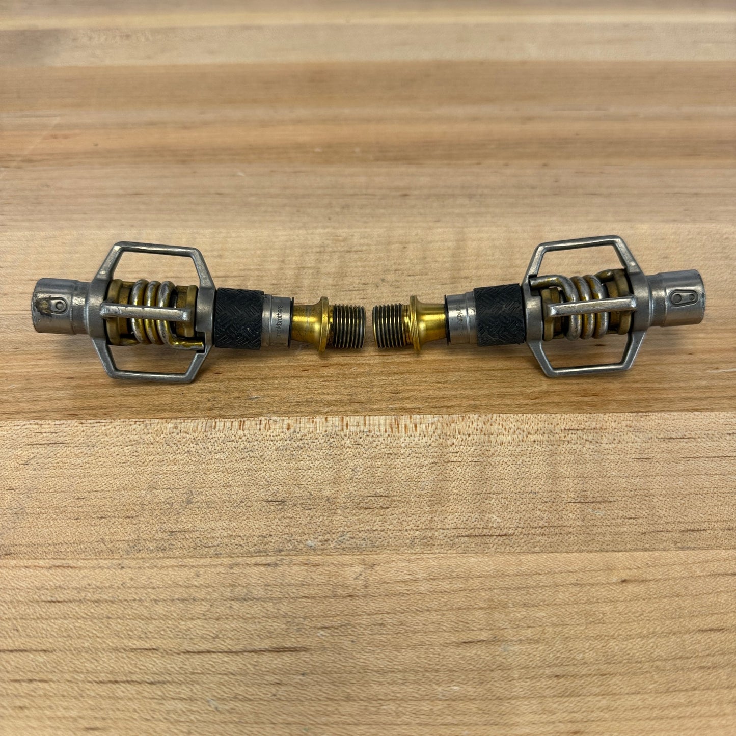 Crankbrothers Eggbeater 11 Titanium Gold MTB/Gravel Clipless Pedals 186g