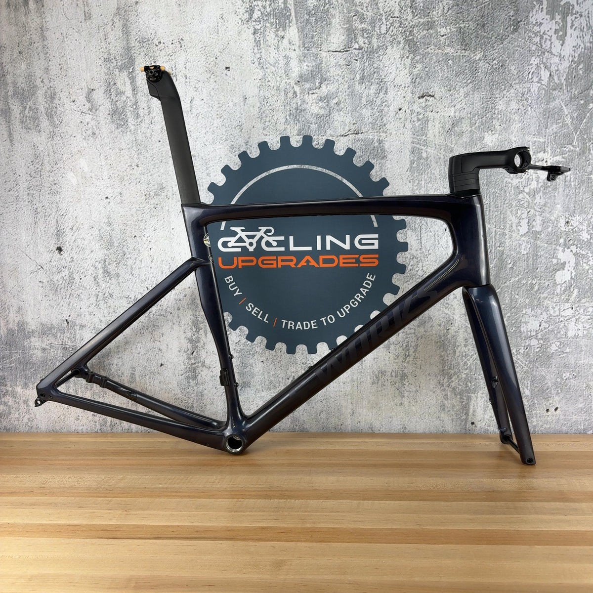2021 Specialized S-Works Tarmac SL7 58cm Blue Carbon Road Bike Frameset 1970g — photo 1 of 18