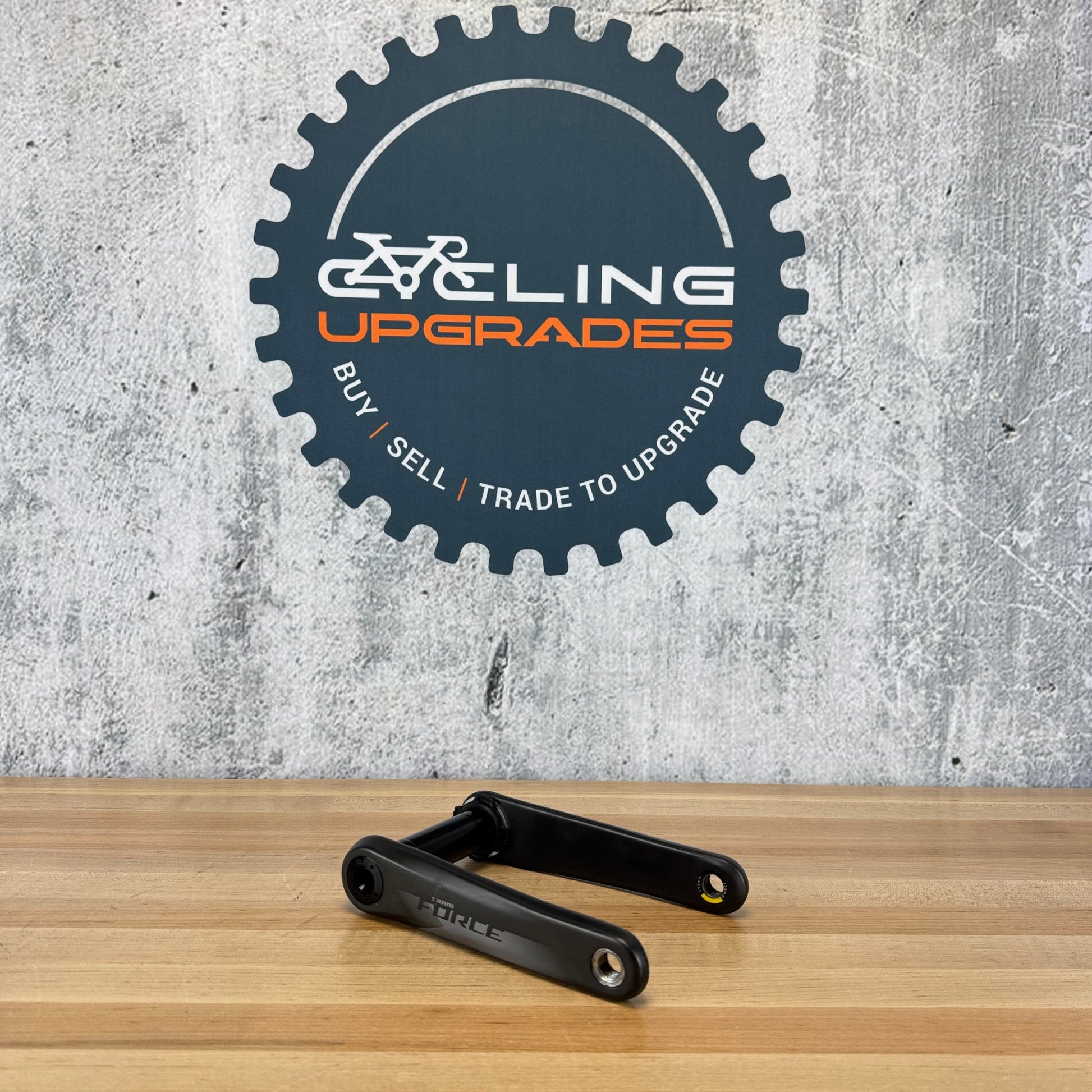 SRAM Force AXS D1 175mm DUB Carbon Bike 8-Bolt Crank Arms 484g