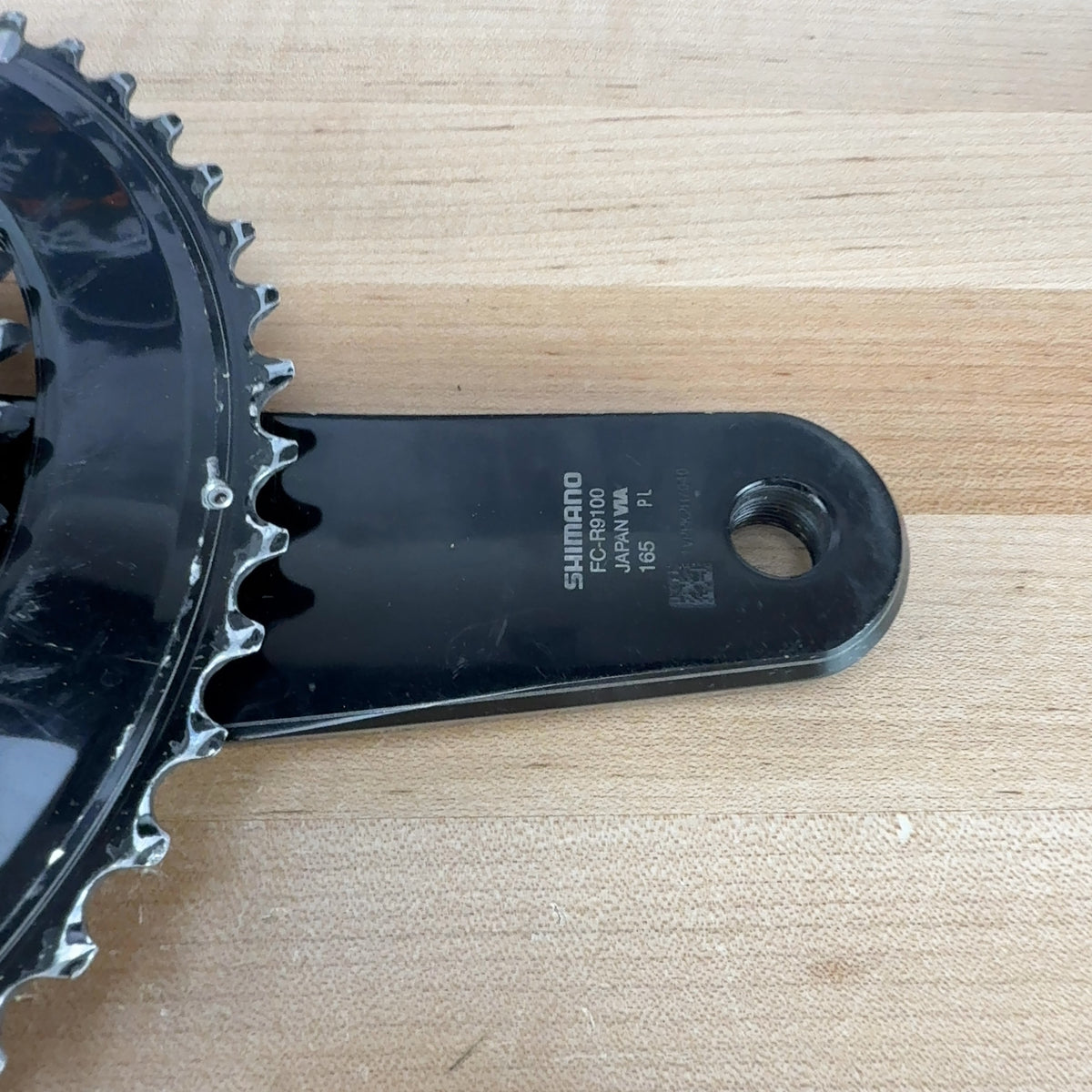 Shimano Dura-Ace FC-R9100 165mm 50/34t 11-Speed 24mm Spindle Alloy Crankset 618g