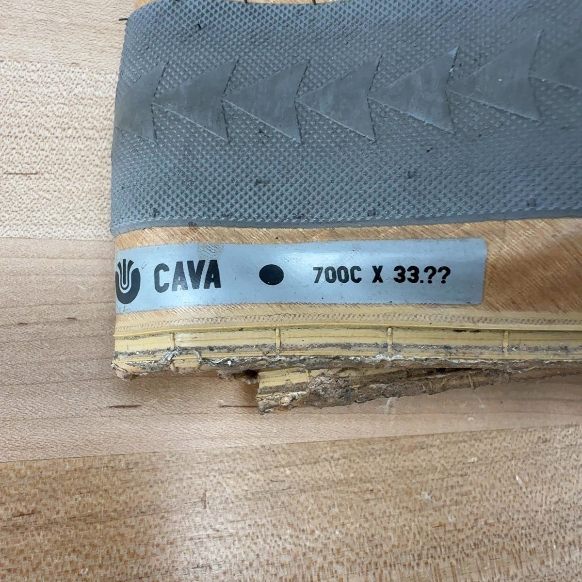 Pair Ultradynamico CAVA Race 700c x 33.?? Gray/Amber Tubeless Road Bike Tires — photo 5 of 8
