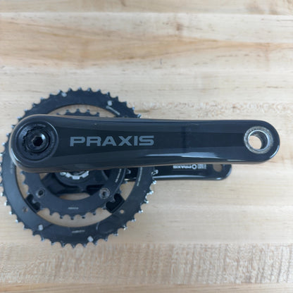 Praxis Zayante Carbon S 172.5mm 48/32t 160/104mm Bike Crankset 652g