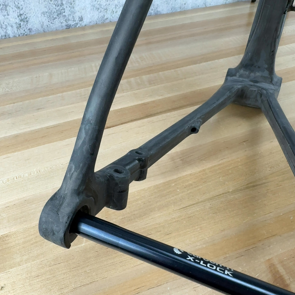 New! Open Cycles Min.D California Limited Edition Raw Carbon Frameset MSRP $7500 — photo 5 of 14
