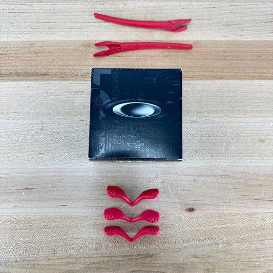 New! Oakley Radar EV Sock Kit Red Cycling Sunglasses Accessory