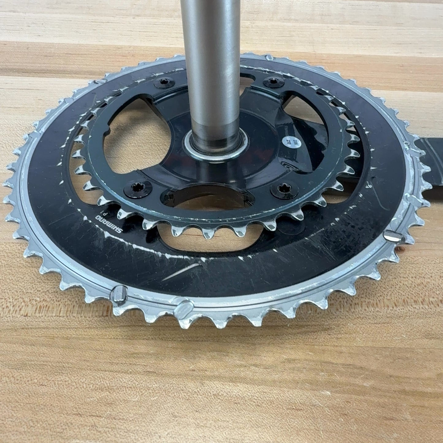 Low Mile! Shimano Dura-Ace FC-9000 Stages 172.5mm Left Side 11-Speed Crankset