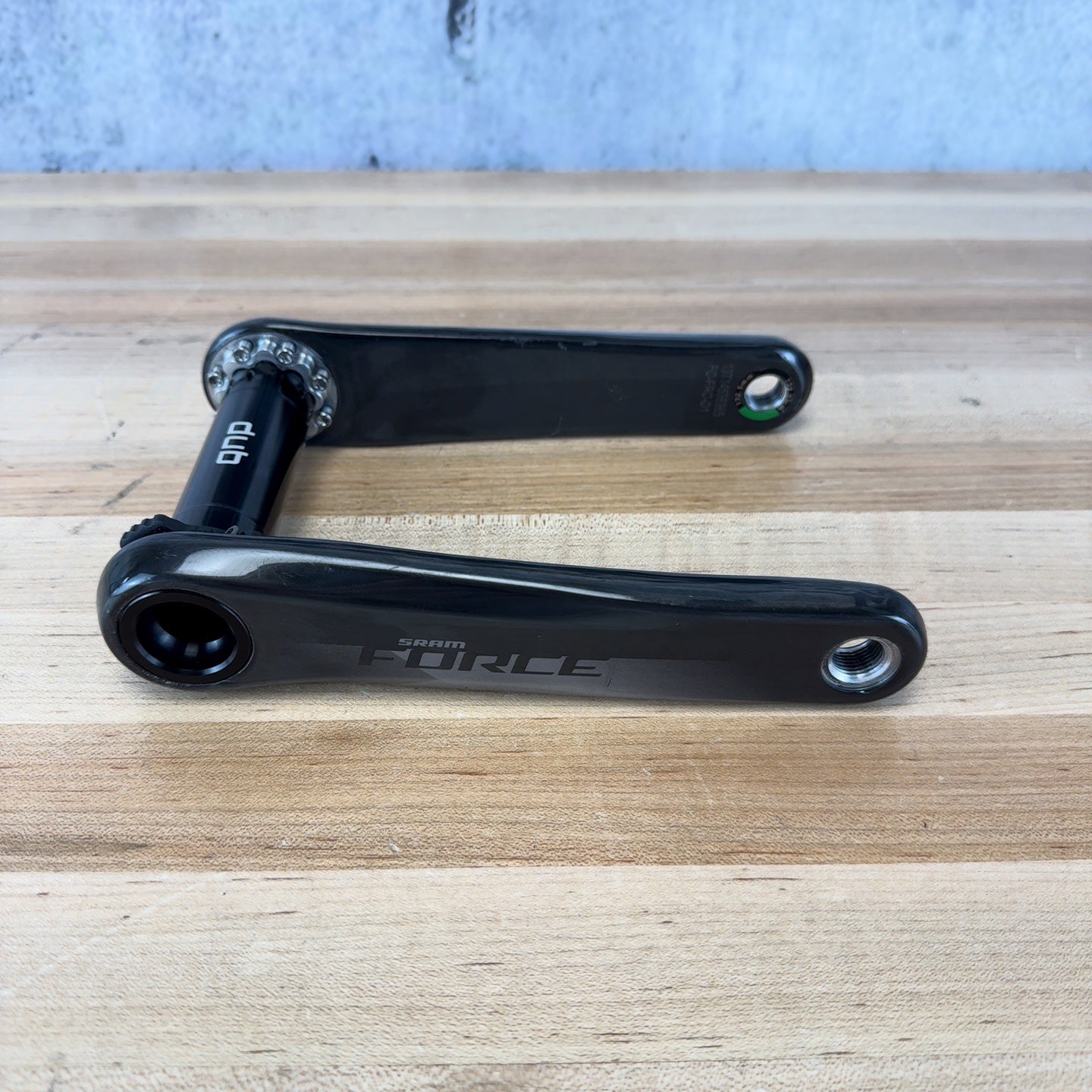 Low Mile! SRAM Force AXS D1 172.5mm 12-Speed Carbon Crankset without Chainrings