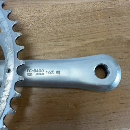 Shimano 600 FC-6400 52/39t 8-Speed Vintage Square Taper Crankset w/ Chainrings
