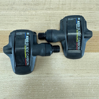 Low Mile! Look Keo Blade Carbon 8nm Clipless Road Bike Pedals 234g