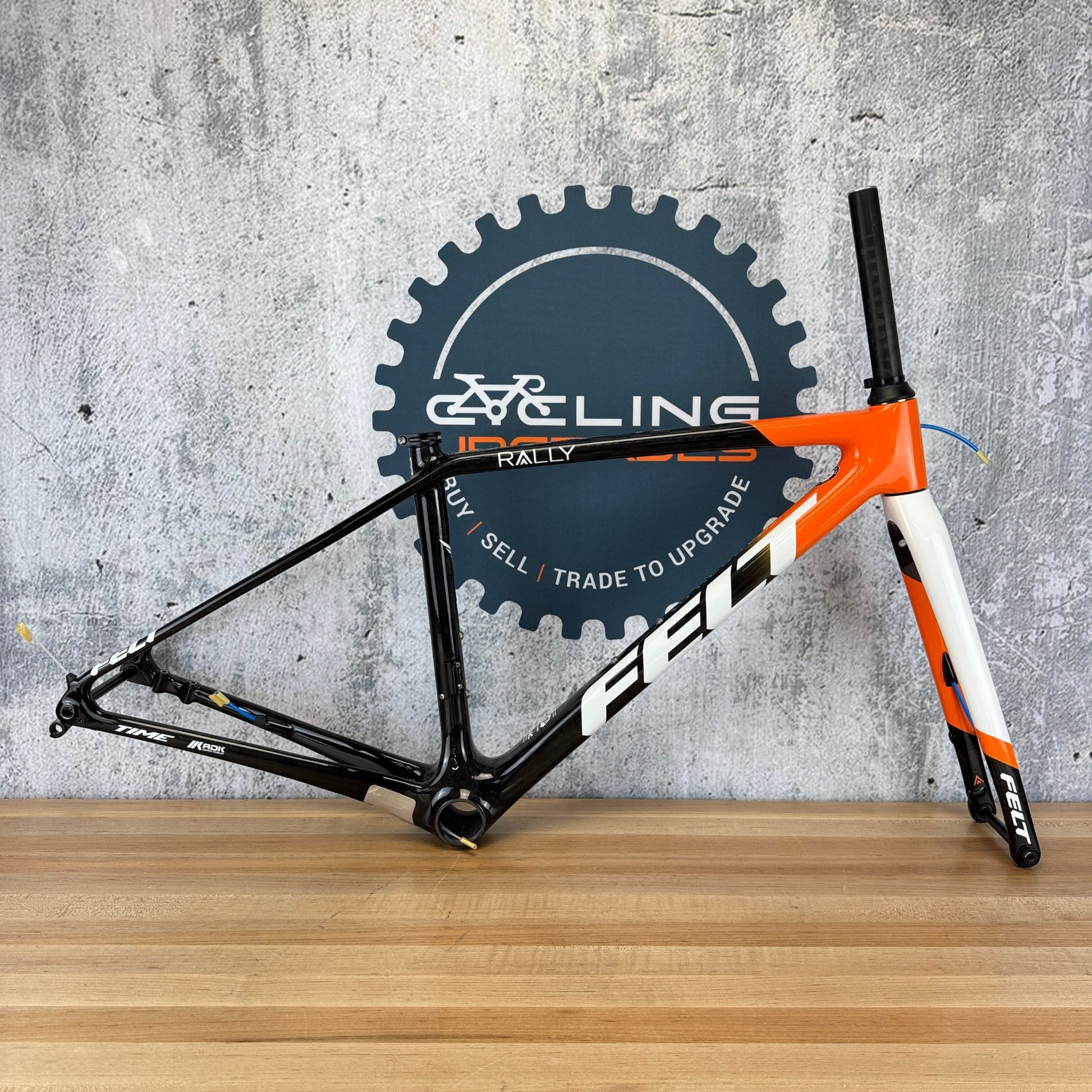 New! Felt FR Advanced Team Rally 43cm 2022 Carbon Frameset
