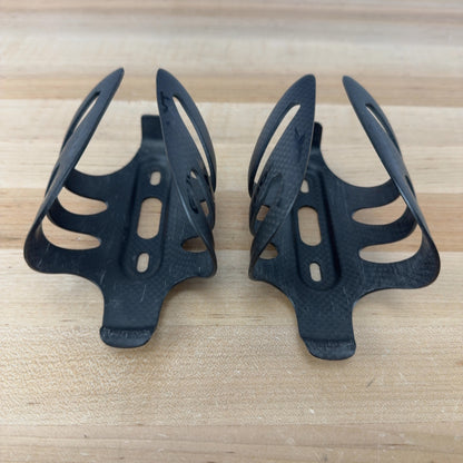 Xlab Gorilla Cage Carbon Black Pair Bike Water Bottle Cages 102g