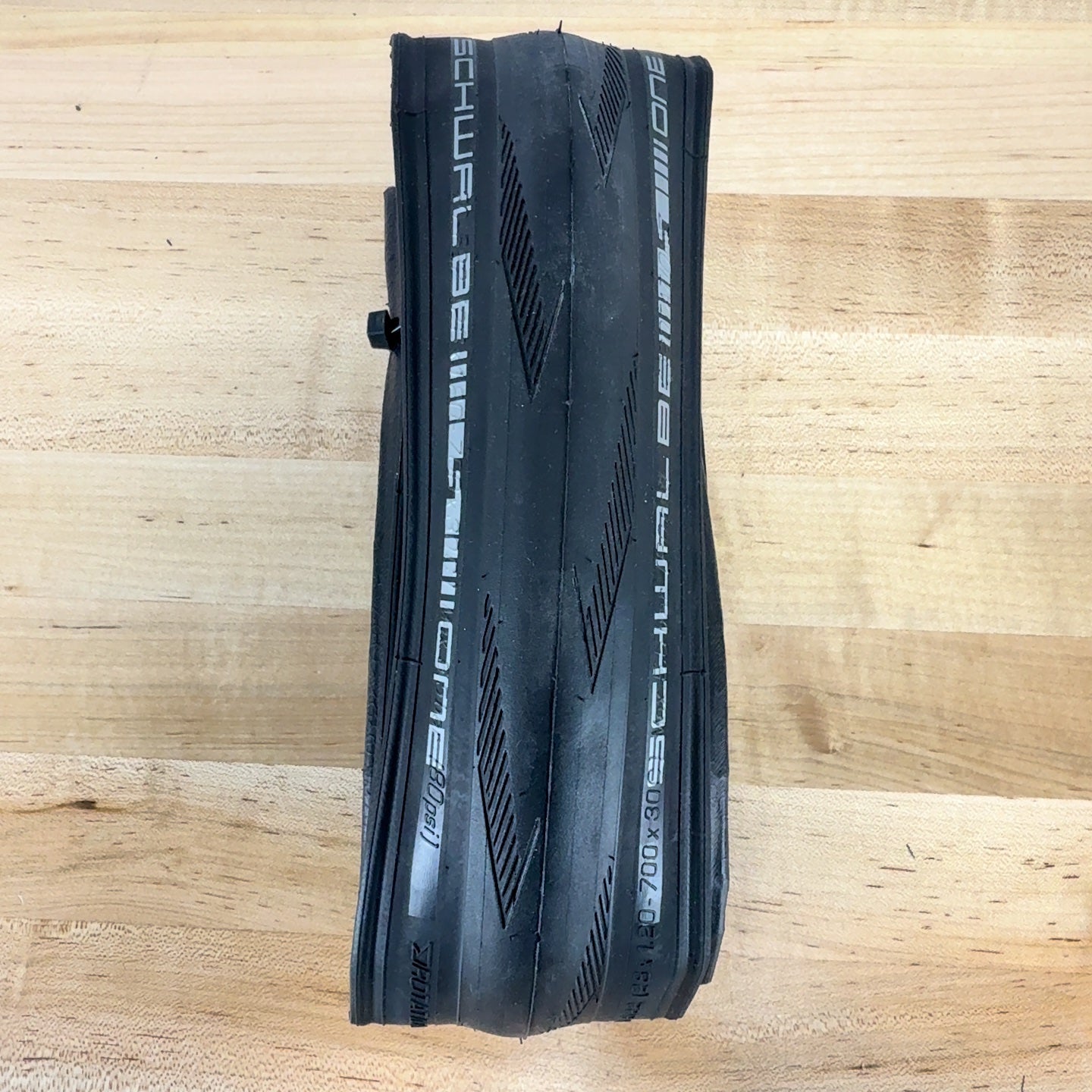 New! Pair Schwalbe One 30mm 700c Tubeless Black Road Bike Tires 725g