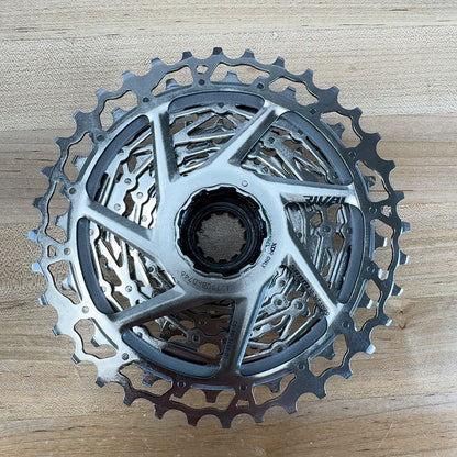 Light Use! SRAM Rival XG-1250 10-36t 12-Speed XDR Bike Cassette 342g