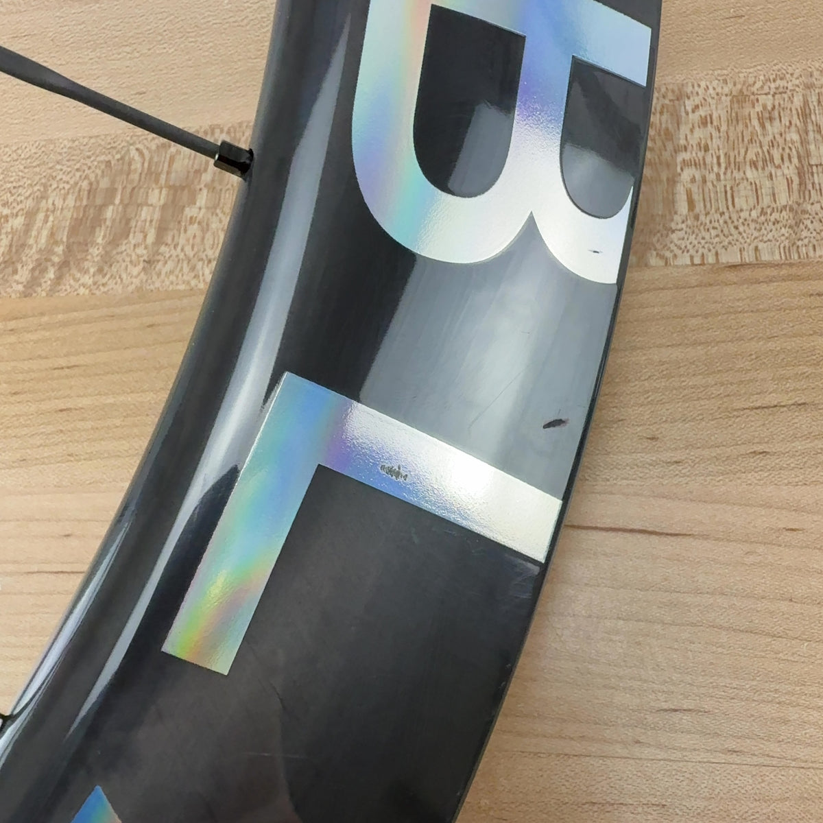 Low Mile! Black Inc 48|58 Carbon Tubeless Gloss Bike Wheelset 700c 1335g — photo 11 of 13