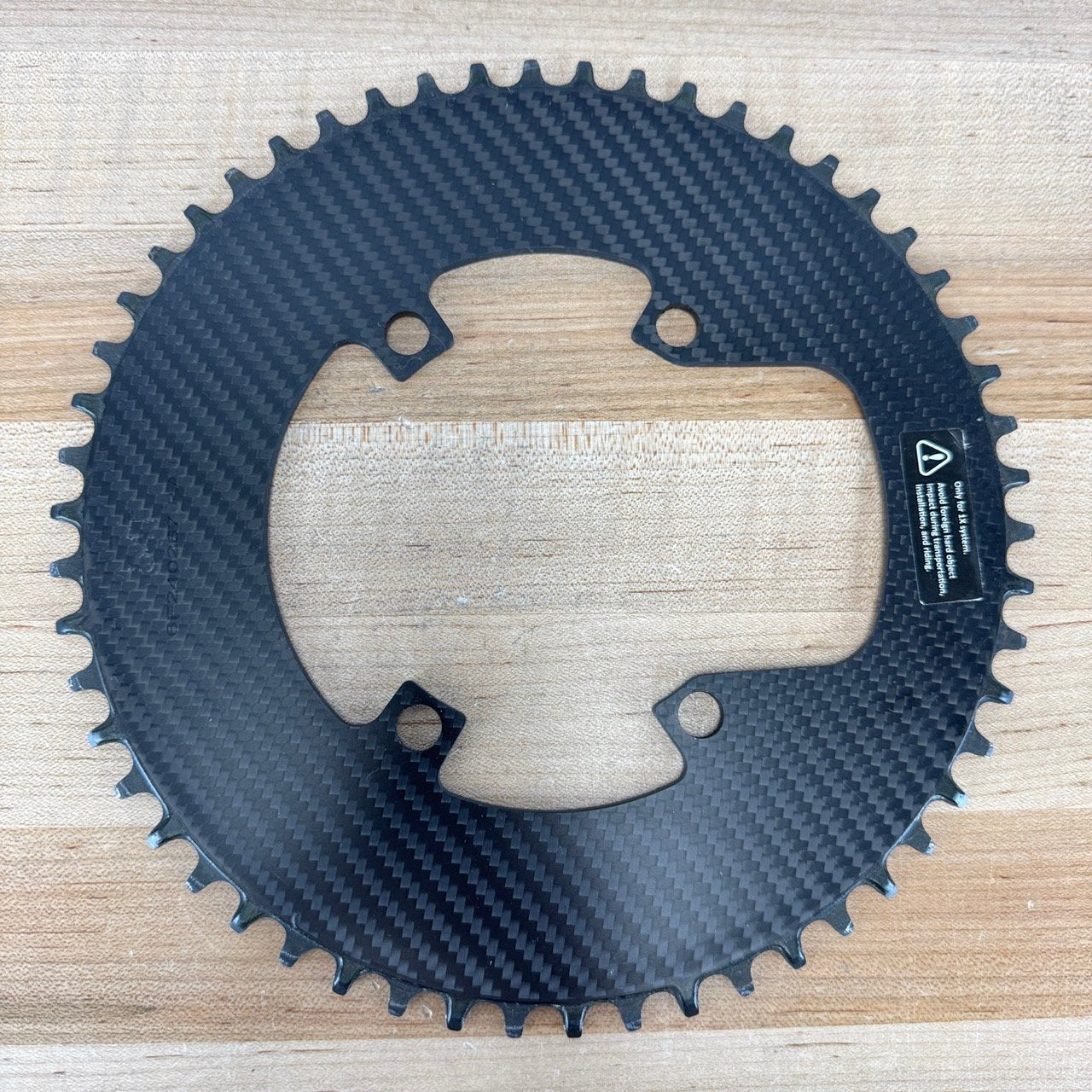 Low Mile! Digirit Road/TT Carbon 54T 1x 4-Bolt 110BCD Shimano 1x Chainring