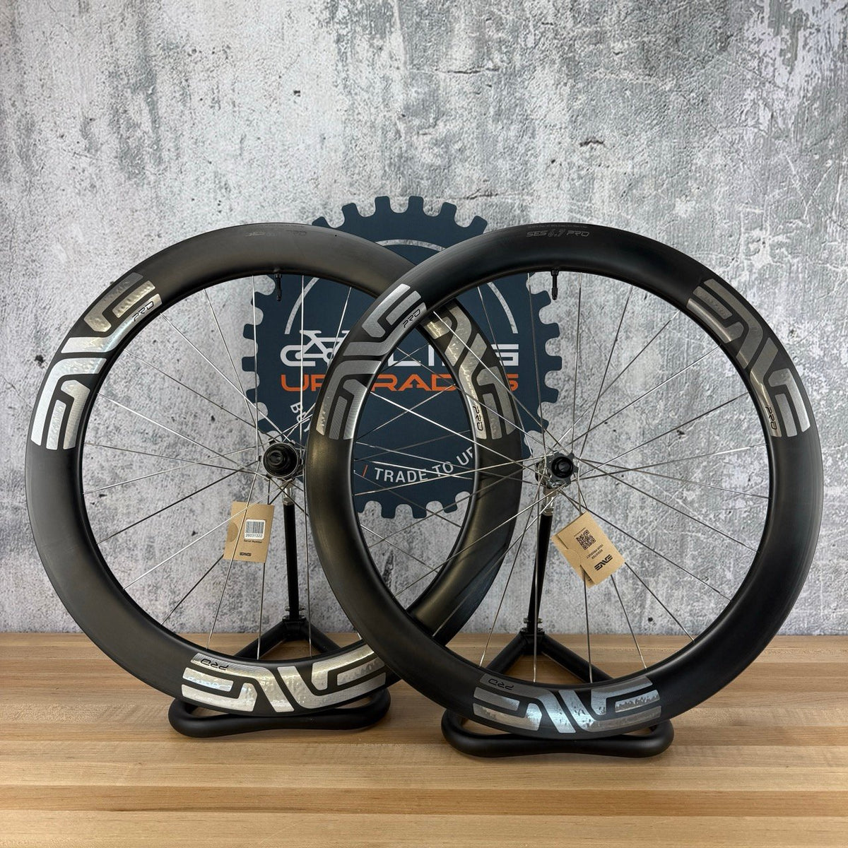 New! Enve SES 6.7 PRO Innerdrive Carbon Aero Road Bike Wheelset 700c Ceramic