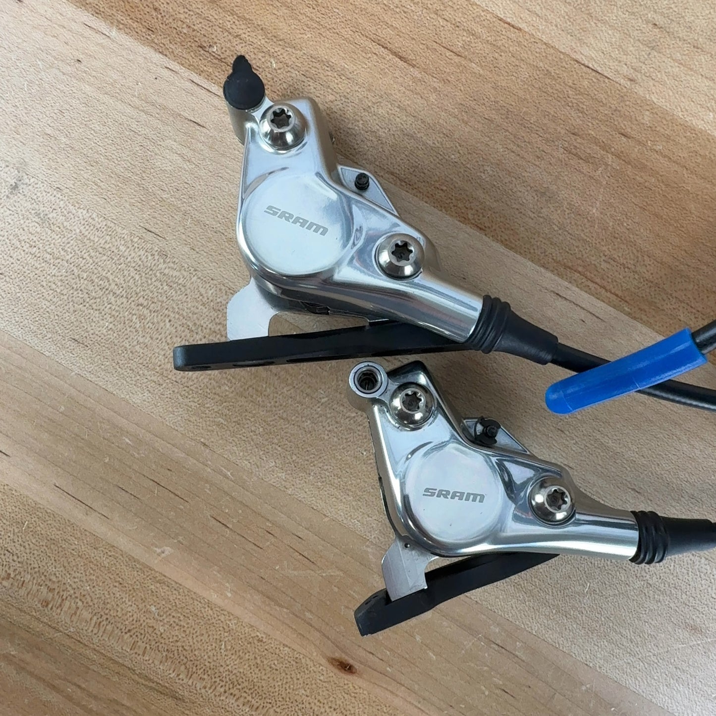 SRAM Red AXS D1 12-Speed Shifters w/ Red D1 Disc Brake Calipers 560g