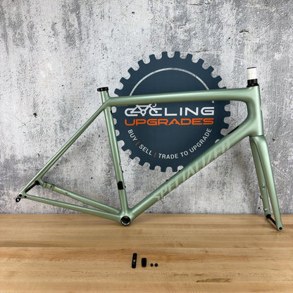 Low Mile! Specialized Aethos Pro 58cm 10r Carbon Sage Frameset 700c 1292g