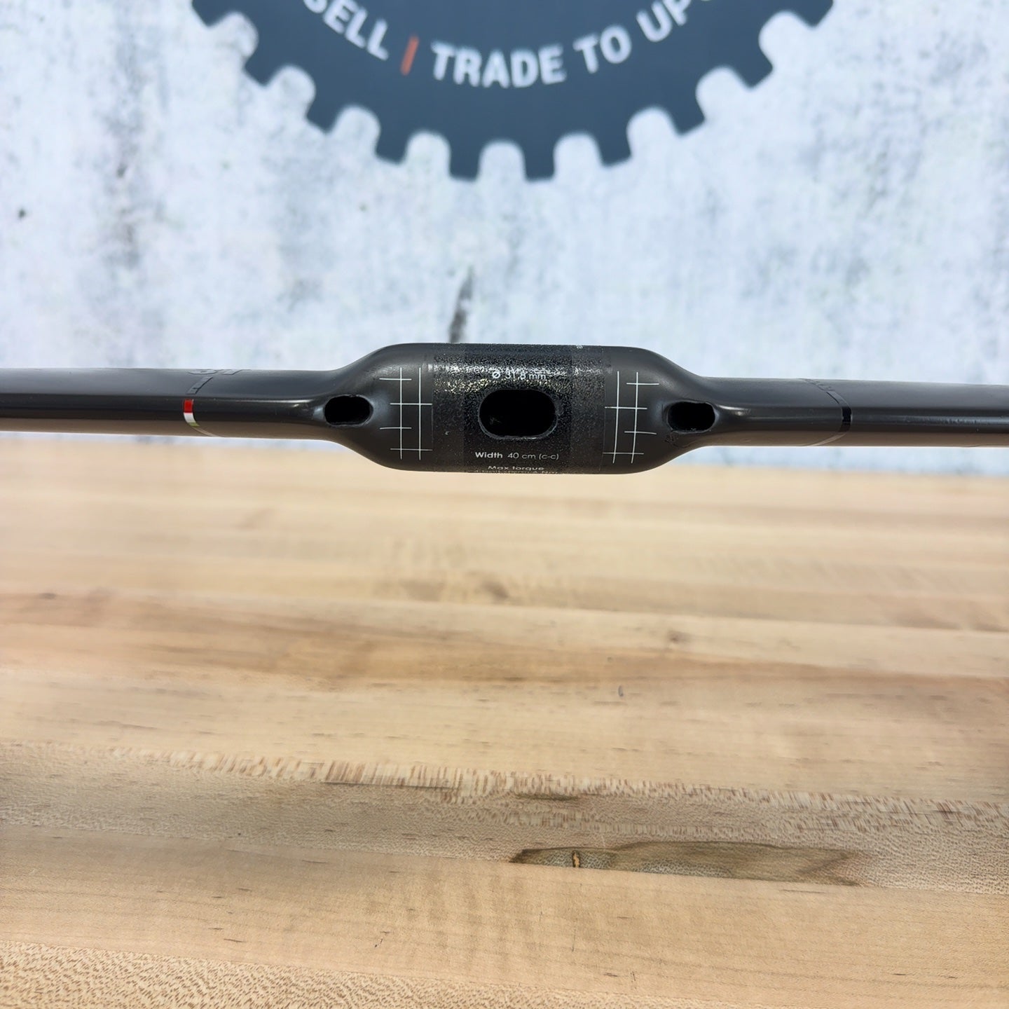 Low Mile! 3T Aeroflux Integrale 40cm 31.8mm carbon Black Handlebar 248g