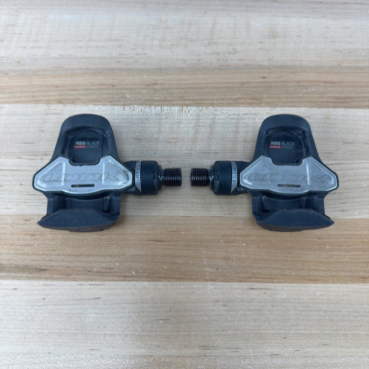 Look Keo Blade Carbon Ti 16nm Ceramic Bearing Clippless Road Bike Pedals 191g