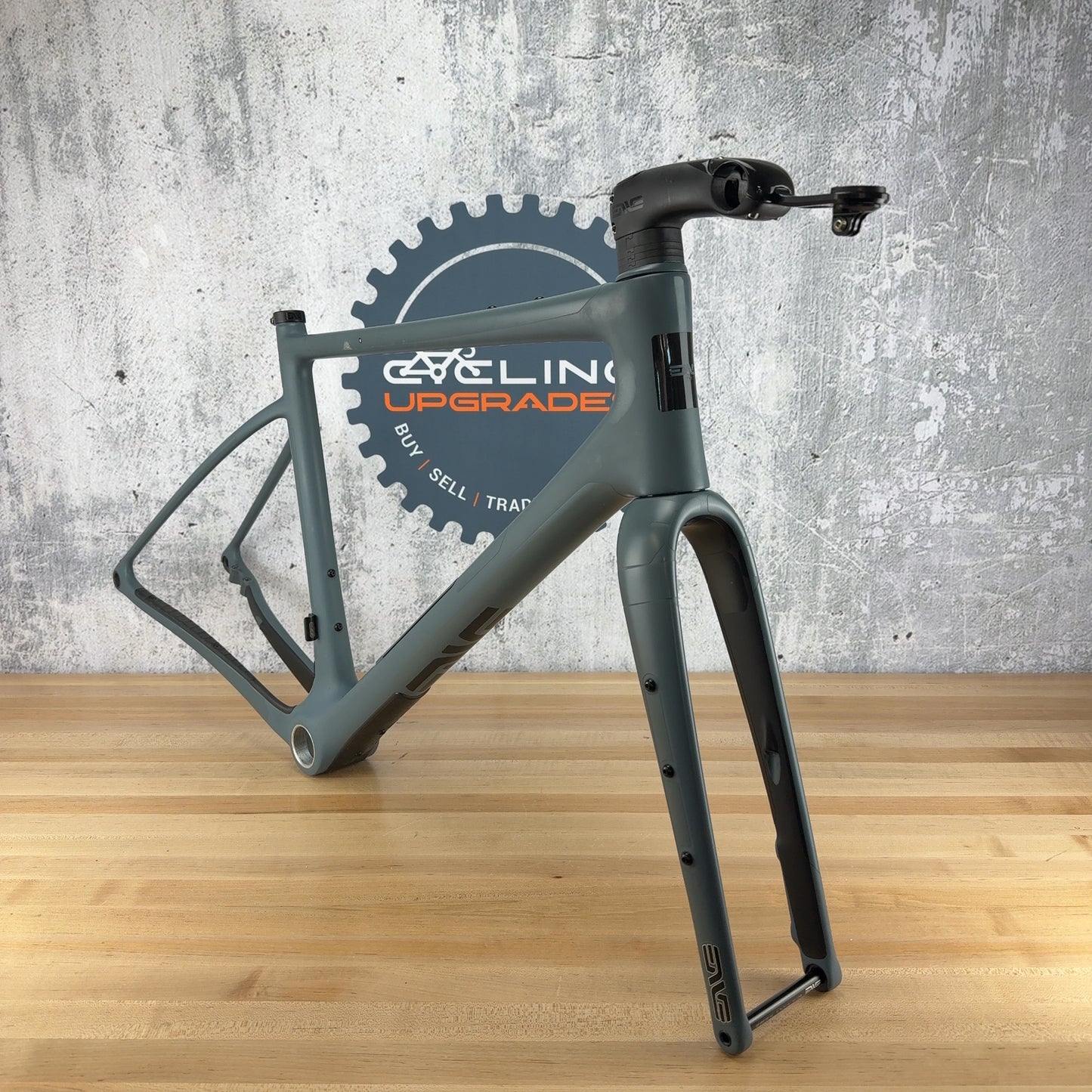Low Mile! 2023 Enve Mog 56cm Slate Blue Carbon Disc Gravel Bike Frameset 2148g