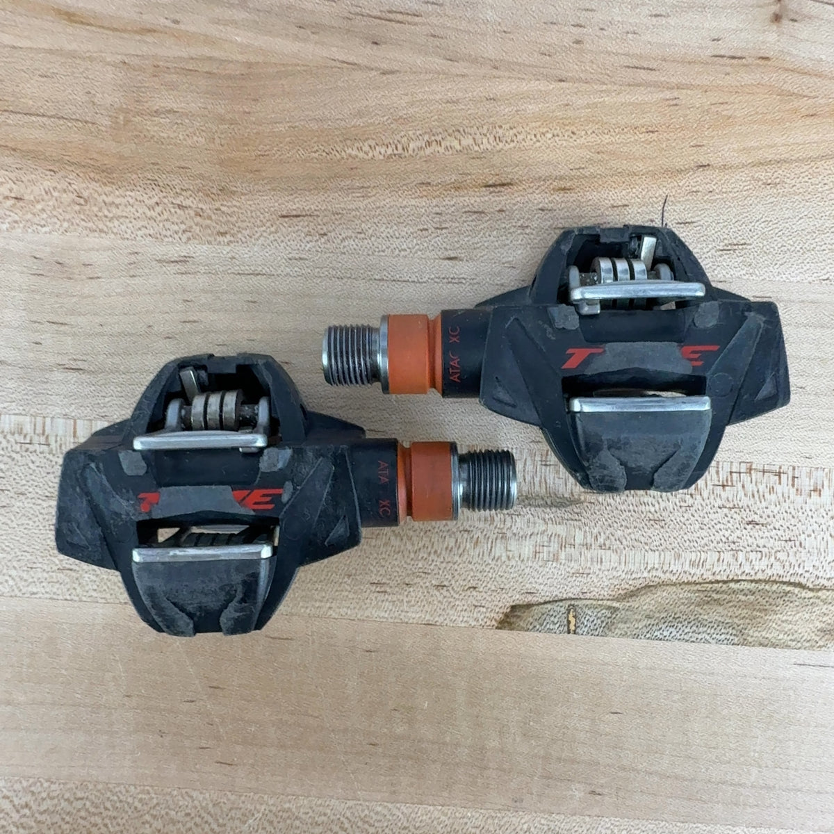 Time ATAC XC 12 Red Carbon Titanium Gravel/Mountain Bike Clipless Pedals 248g — photo 3 of 8