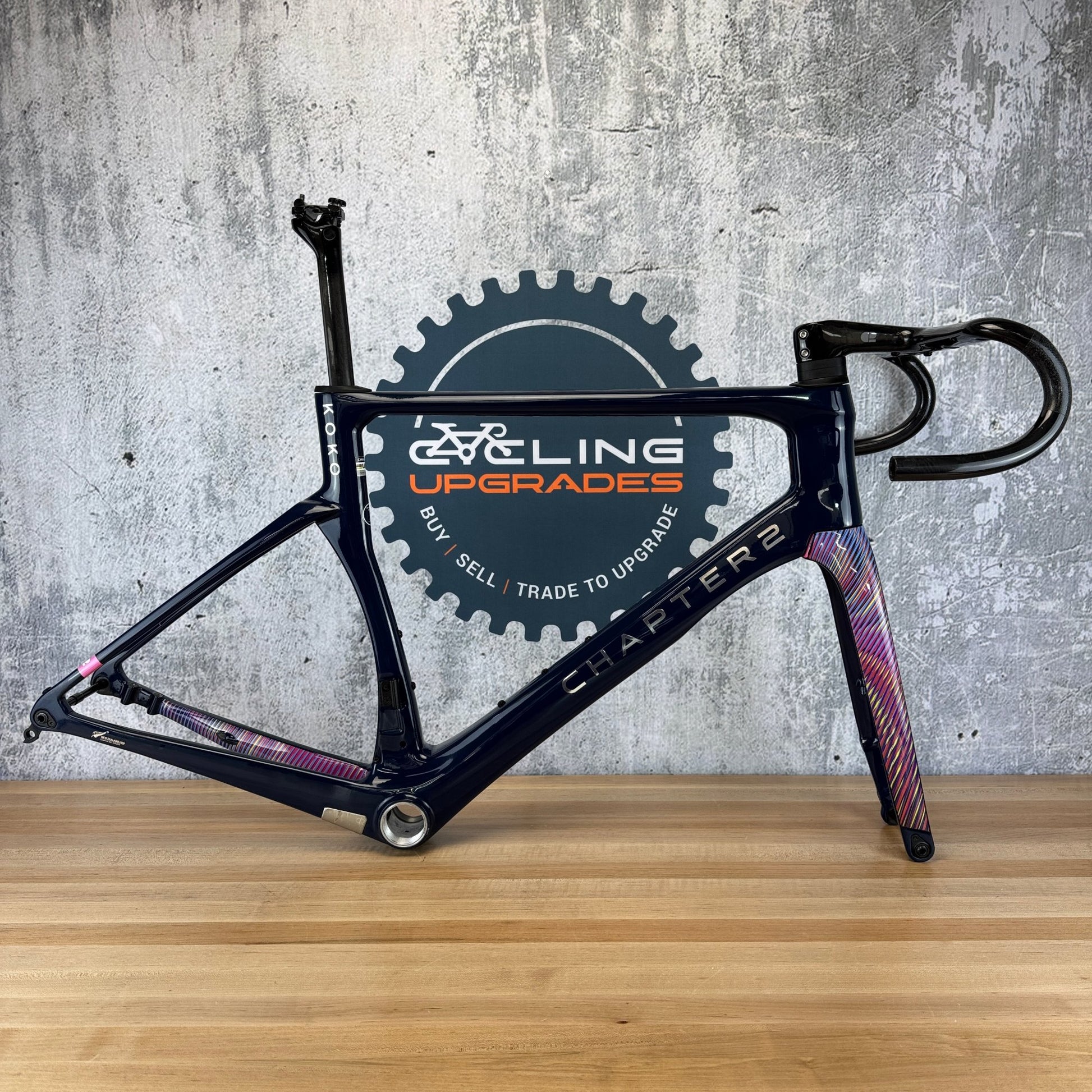 Low Mile! 2026 Chapter2 Koko L Large Carbon Disc Brake Frameset