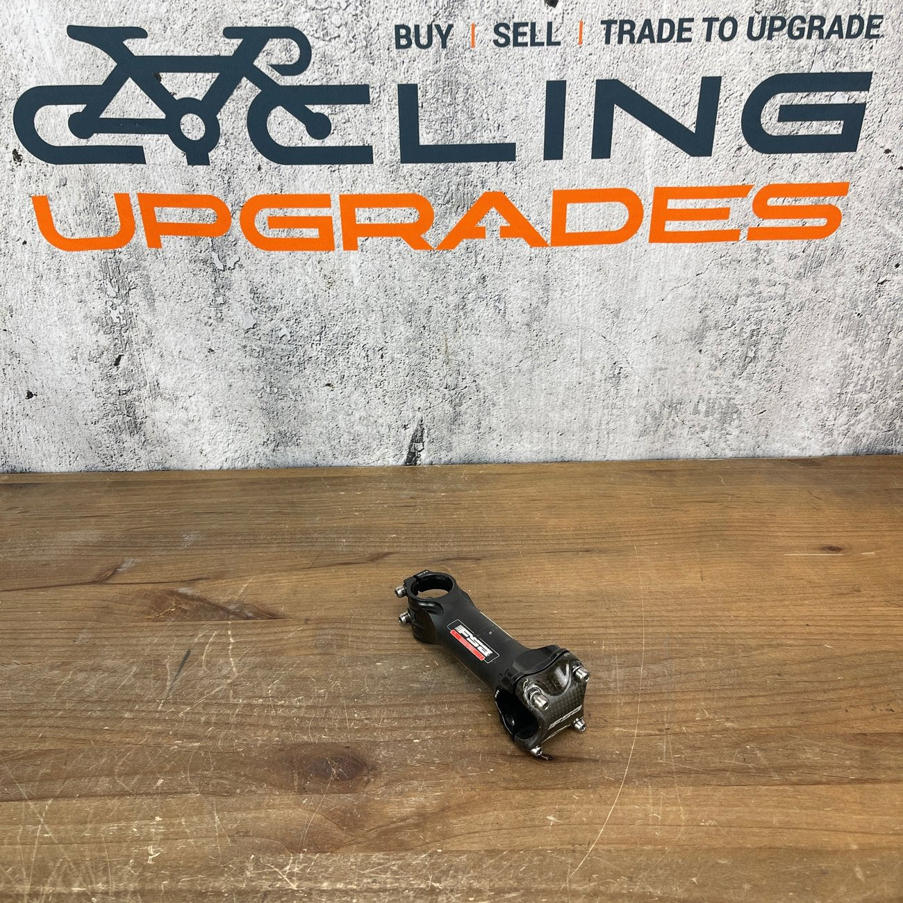 FSA OS 115 110mm ±6 Degree 31.8mm x 1 1/8" Road Bike Alloy Stem Carbon Faceplate