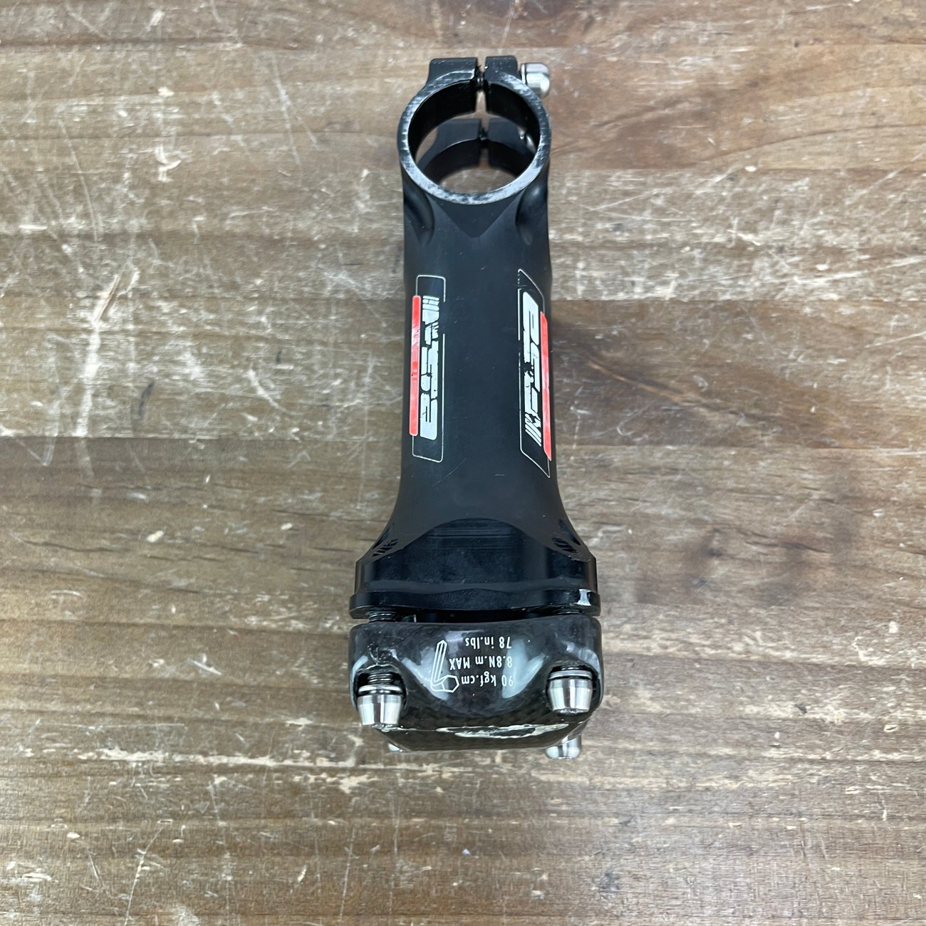 FSA OS 115 110mm ±6 Degree 31.8mm x 1 1/8" Road Bike Alloy Stem Carbon Faceplate