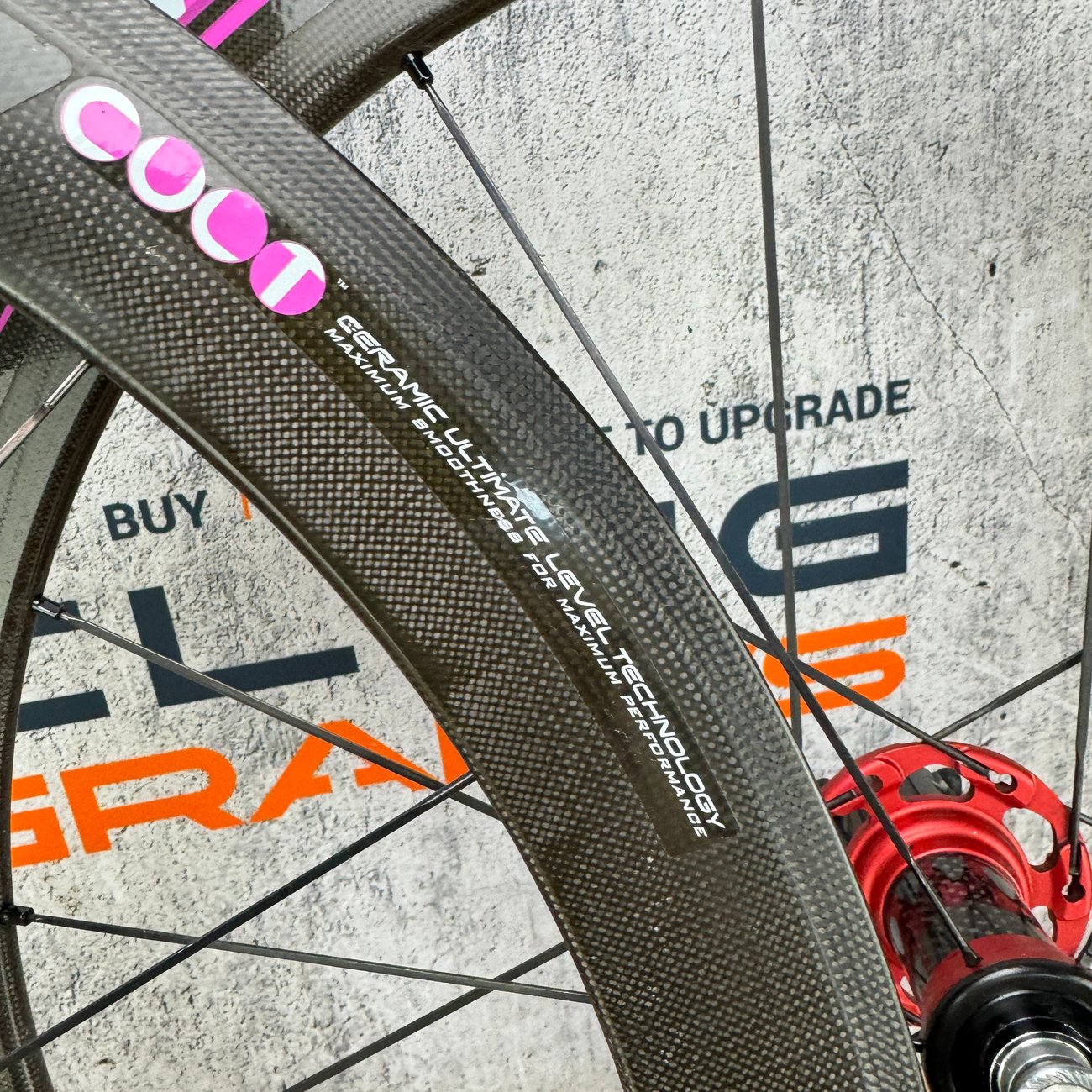 Fulcrum Racing Speed XLR Carbon Tubular Wheelset 700c Rim Brake 1486g