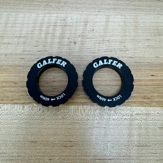Galfer Centerlock Disc Brake Rotor External Spline Lockrings 26g