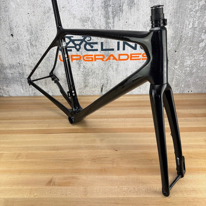 Giant TCR Advanced SL Black/Rainbow Flake Medium Carbon Disc Frameset 700c