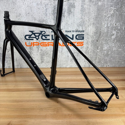 Giant TCR Advanced SL Black/Rainbow Flake Medium Carbon Disc Frameset 700c