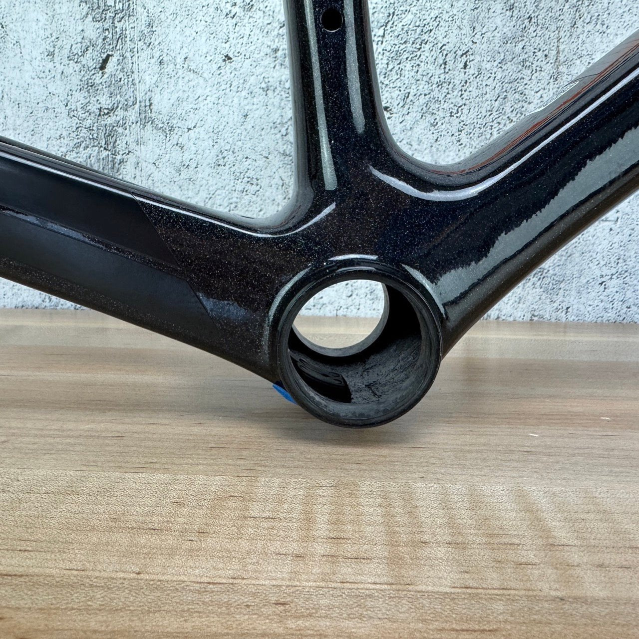 Giant TCR Advanced SL Black/Rainbow Flake Medium Carbon Disc Frameset 700c