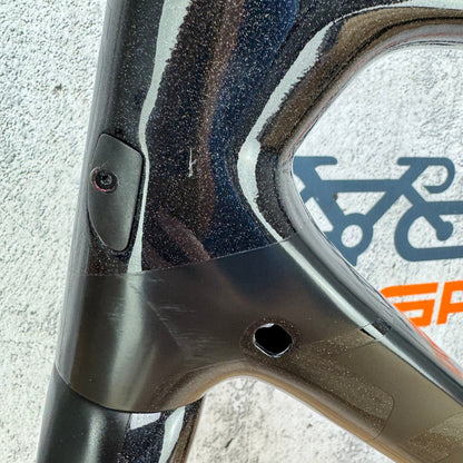 Giant TCR Advanced SL Black/Rainbow Flake Medium Carbon Disc Frameset 700c