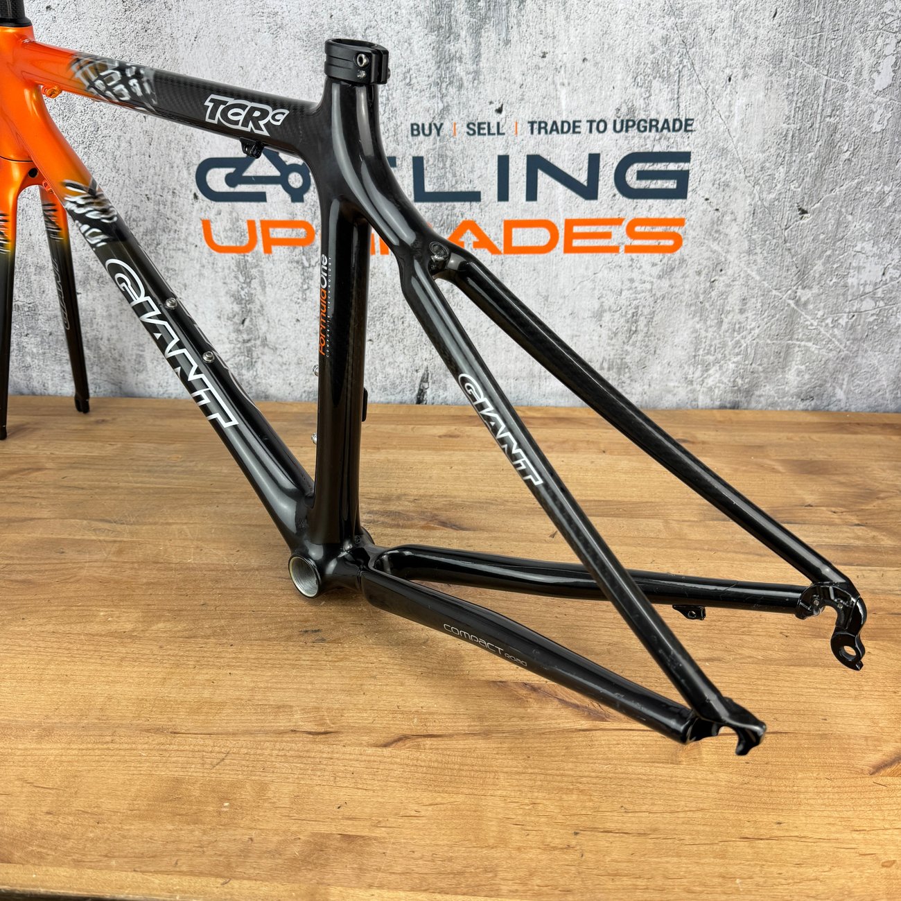 Giant TCR Compact Road XXS 52cm Rim Brake Carbon Frameset 650c